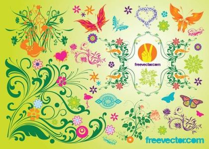 Spring s Free Vector