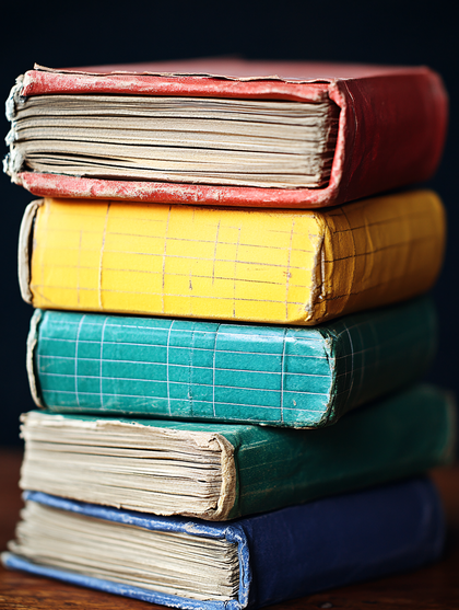 Stack Of Old Books