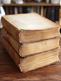 Stack Of Vintage Books