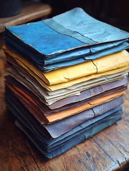 Stack Of Vintage Documents