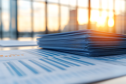 Stacked Financial Reports