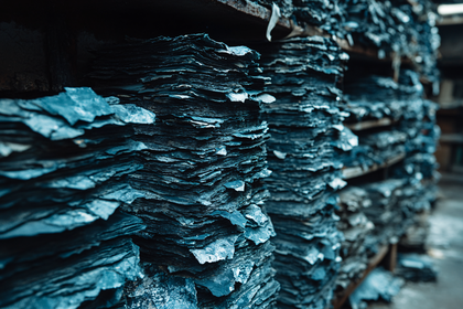 Stacked Slate Tiles