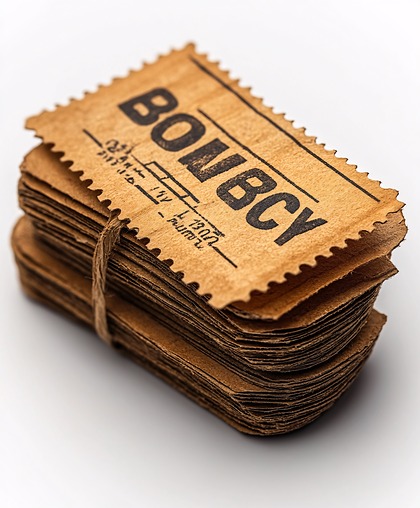 Stacked Vintage Tickets