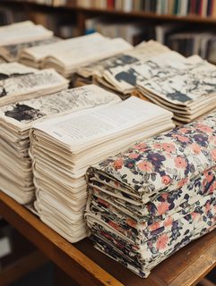 Stacks Of Antique Books