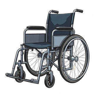 medical manual wheelchair