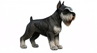 standard schnauzer portrait