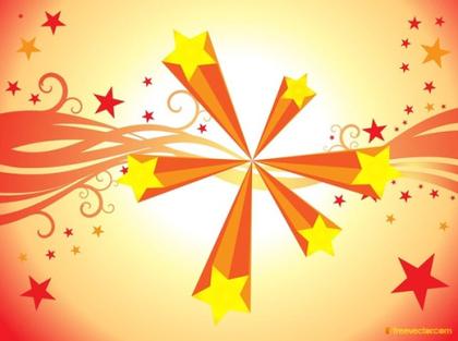 Starburst Art Free Vector