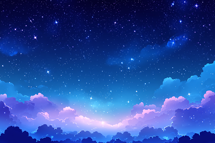 Starry Cloudscape