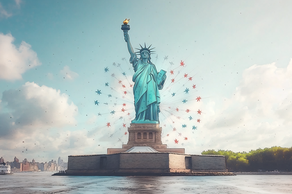 Statue Of Liberty Celebration