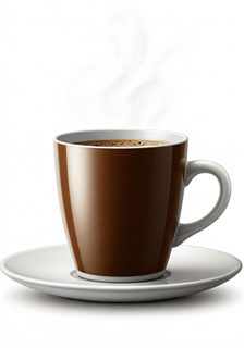 steaming coffee cup
