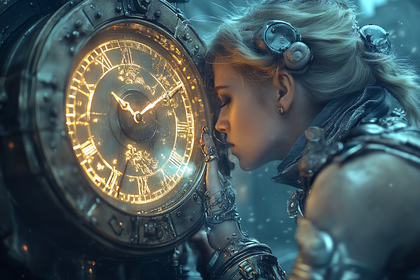 Steampunk Time Keeper