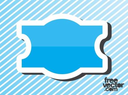Sticker Free Vector