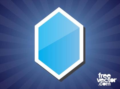 Sticker Template Image Free Vector