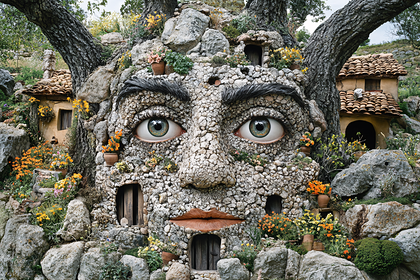 Stone Face Sculpture Garden