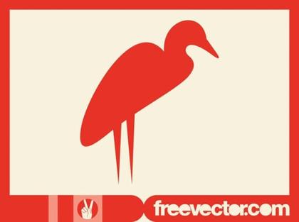 Stork Free Vector