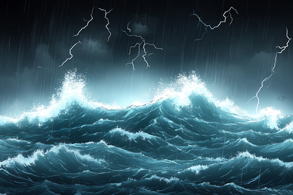 Stormy Ocean Waves