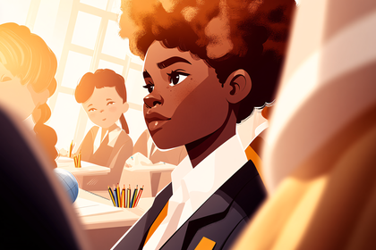 Student in Classroom
