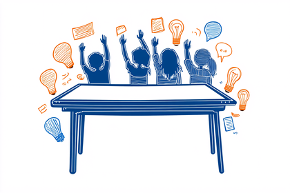 Students Raising Hands in a Classroom