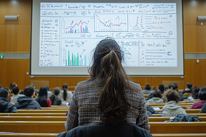 Studying In The Lecture Hall