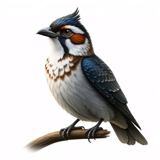 crested songbird