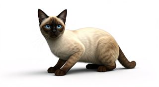 siamese cat illustration