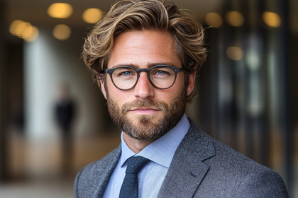 Stylish Businessman Portrait