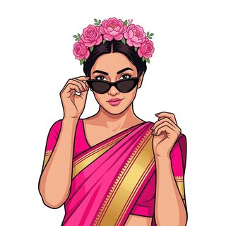 indian-woman-saree