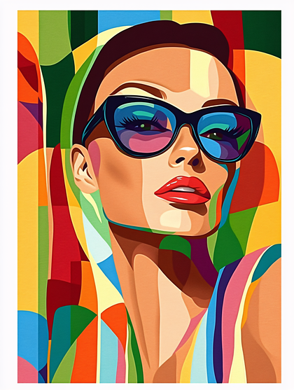 Stylish Woman In Sunglasses