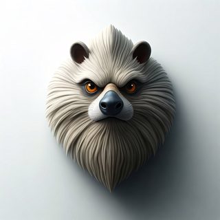 polar bear head