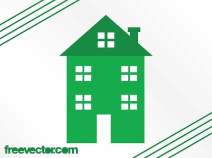 Stylized Home Free Vector