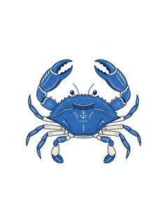 nautical blue crab
