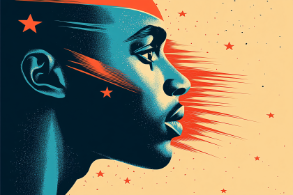 Stylized Profile Portrait