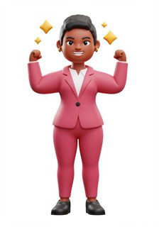 businesswoman celebrating success