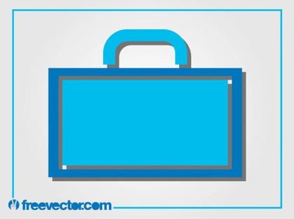 Suitcase Icon Free Vector