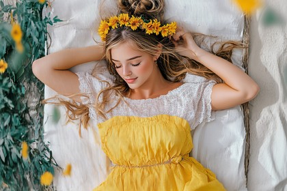 Summer Daydream with Flower Crown