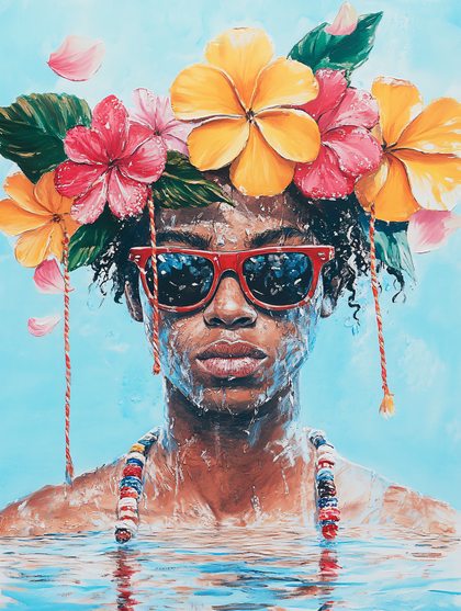Summertime Serenity Portrait
