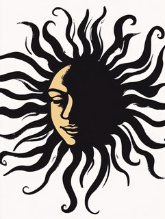 Sun-Face Portrait