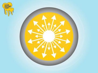 Sun Icon Free Vector