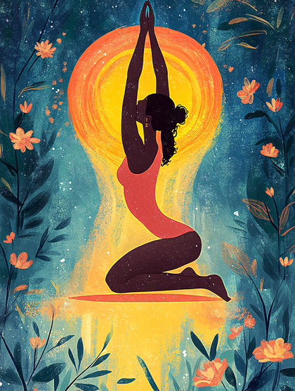 Sun Salutation Woman