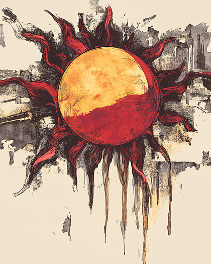 Sunburst Abstract