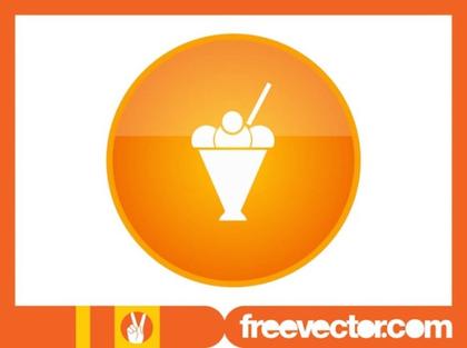 Sundae Icon Free Vector