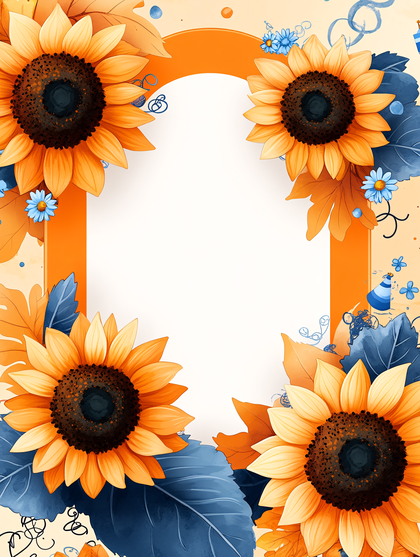 Sunflower Frame