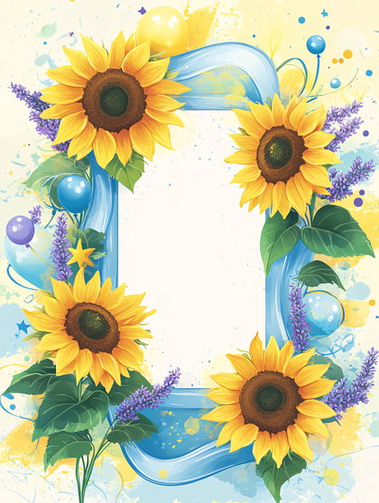 Sunflower Frame