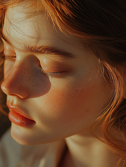 Sunlight Kissed Face