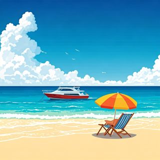 Summer Beach Vacation