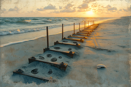 Sunset Beach Pathway