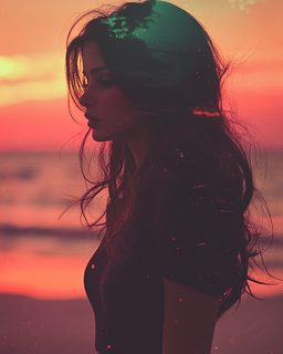 Sunset Contemplation Overlay