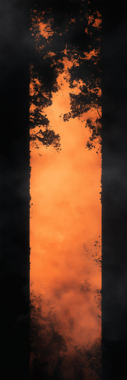 Sunset Through the Trees