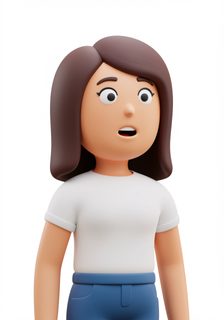 Surprised woman avatar