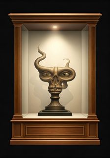 surreal museum sculpture